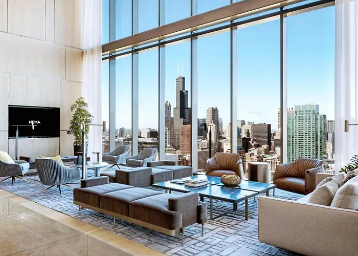 S Loop 1br W Pool Lounge Nr Cta Trains Chi-353 *